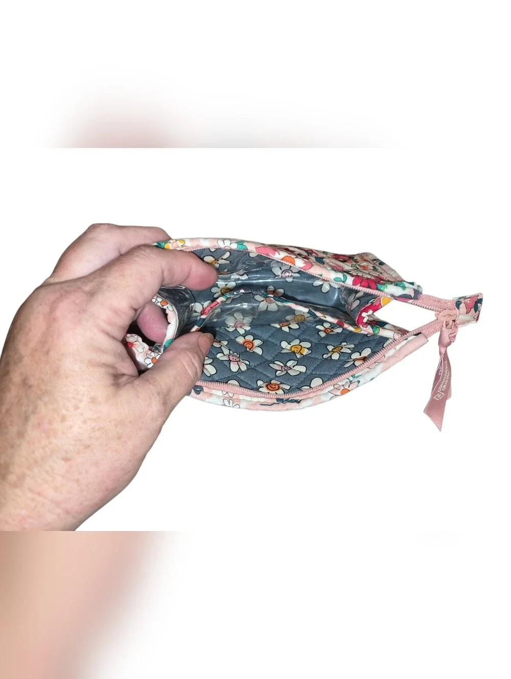 Vera Bradley Prairie Paisley Small Cosmetic Bag